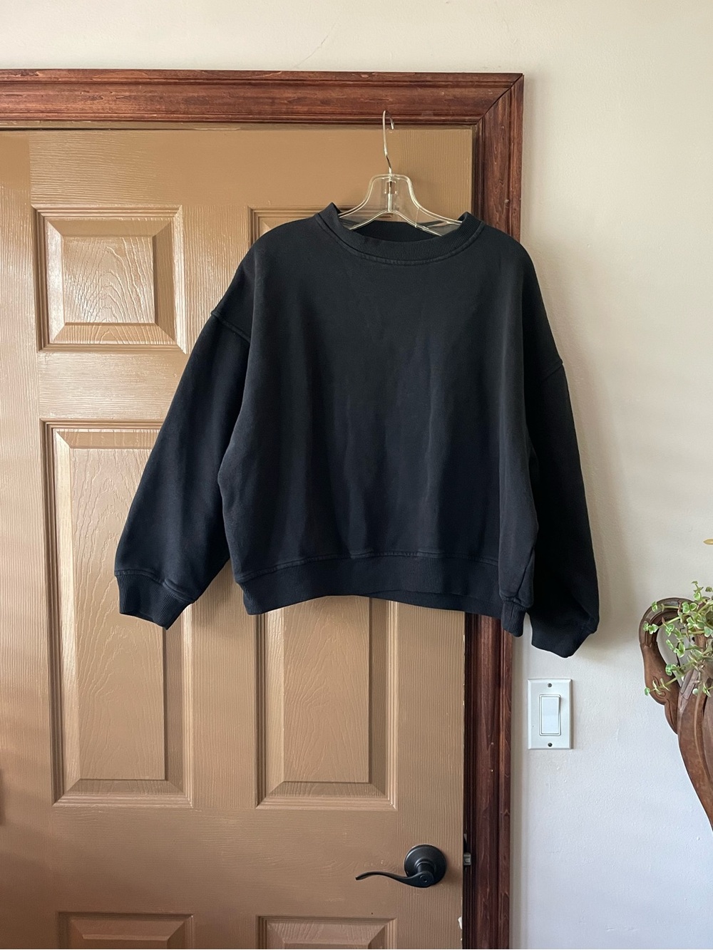 Cotton On Black Crewneck Sweatshirt